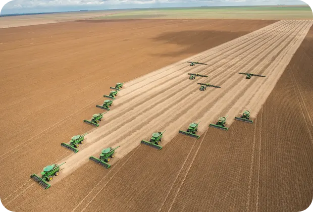 Imagem de produção da SLC Agrícolas